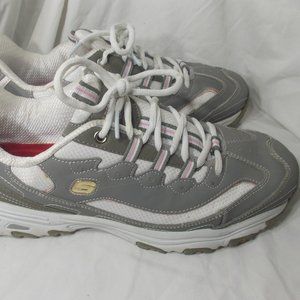 Skechers 77263 D'Lites SR Slip Resistent Health Care Pro Work Shoes Womens 11